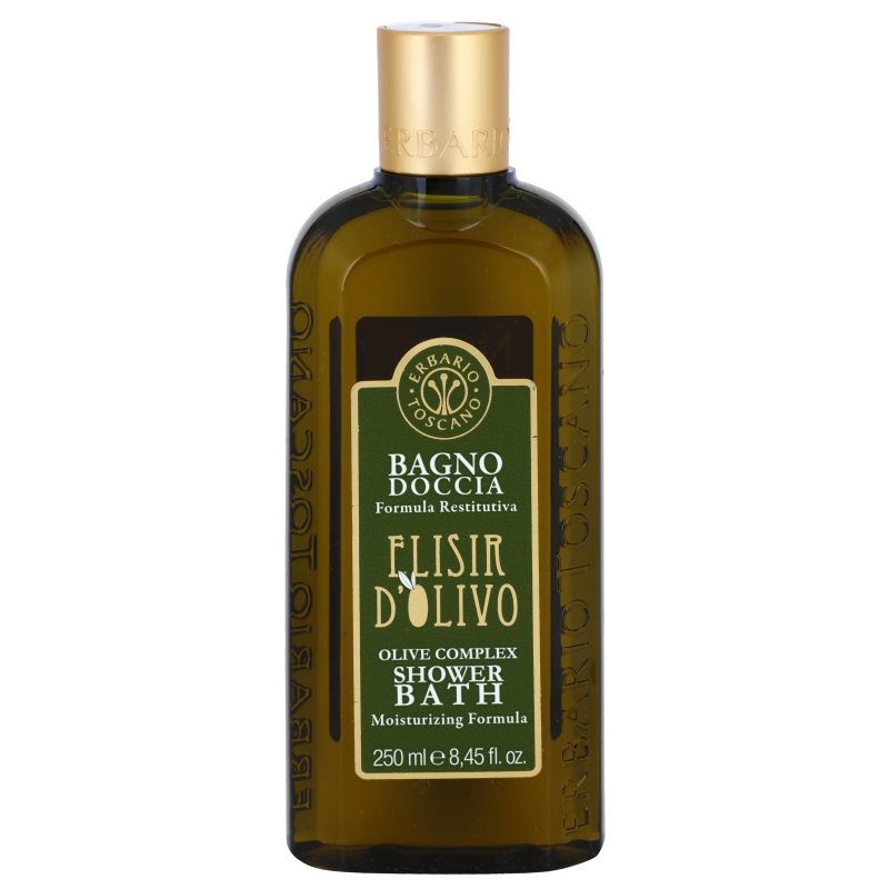 Erbario Toscano Erbario Toscano Elisir DOlivo żel do kąpieli i pod prysznic o dzłałaniu nawilżającym 250 ml