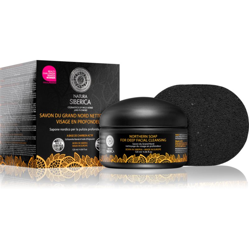 Natura Siberica Mydło do twarzy głęboko oczyszczajšce 120 ml -