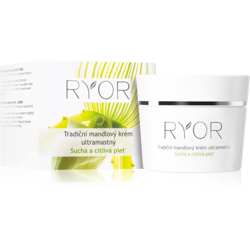 RYOR Dry And Sensitive silnie nawilżający tradycyjny krem migdałowy 50 ml