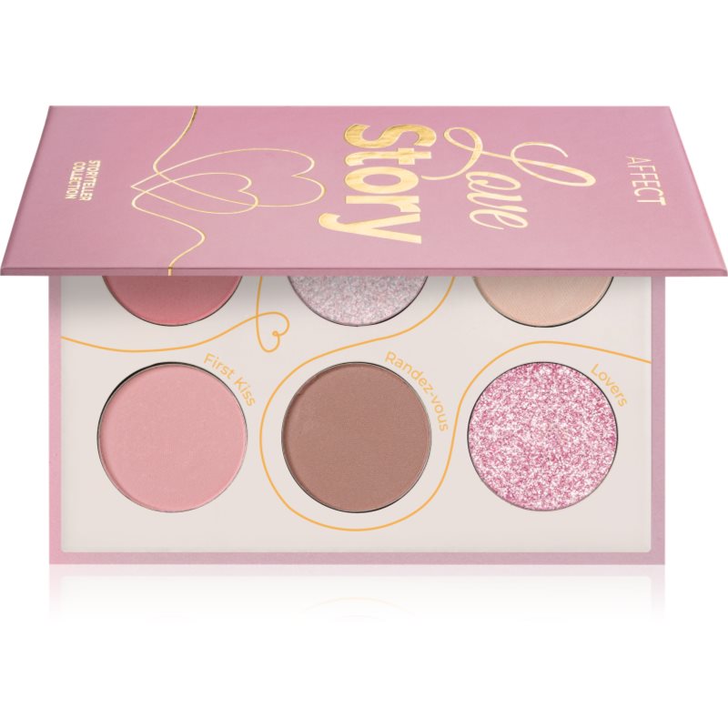 Affect Storyteller Colletion mini paletka cieni do powiek Love Story 12g
