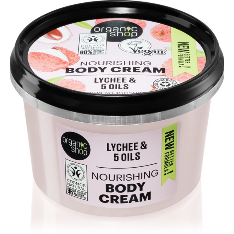Natura Siberica Organic Shop Pink Lychee Body Cream krem do ciała 250ml