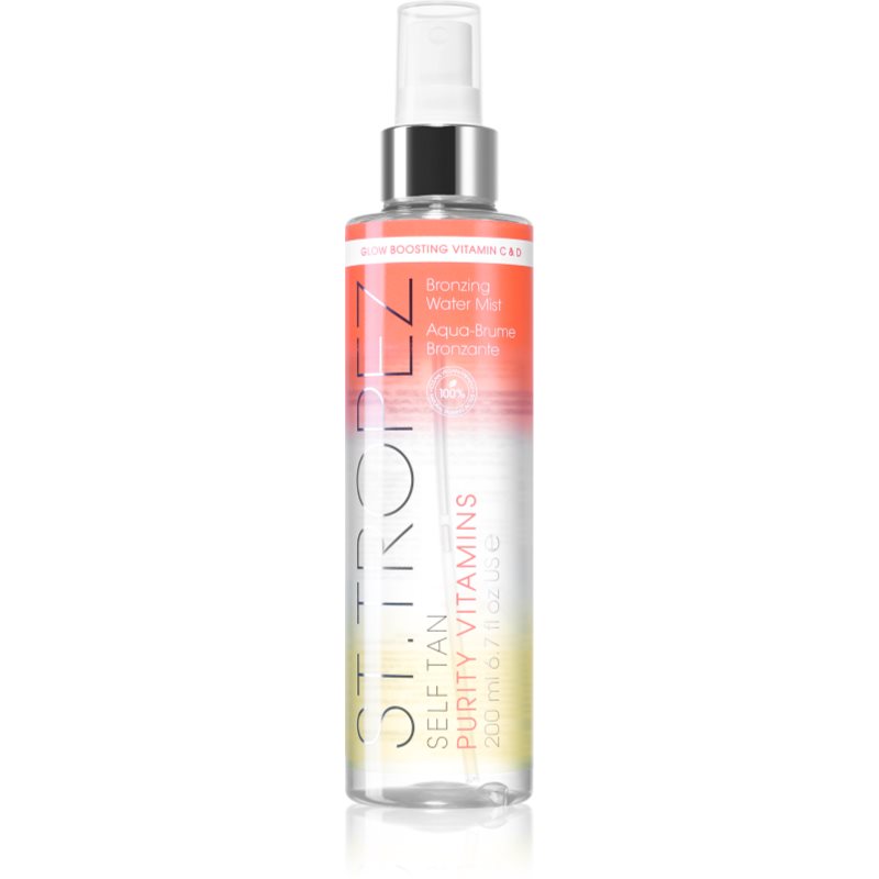 St. Tropez Bronzing Water Mist Odświeżająca samoopalająca mgiełka do ciała 200ml