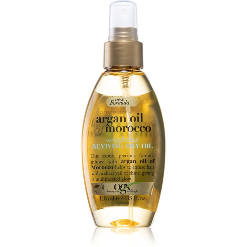 OGX olejek arganowy Morocco Weightless Dry Out Spray, 118 ml