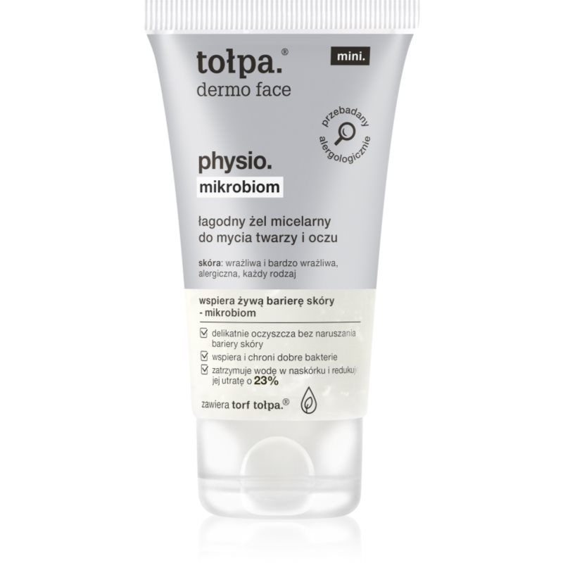Tołpa Tołpa Dermo Face Physio Żel do mycia twarzy i oczu 75ml