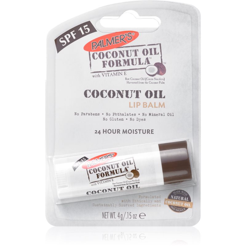 Palmers COCONUT Nawilżający balsam do ust kokosowy SPF 15 4 g