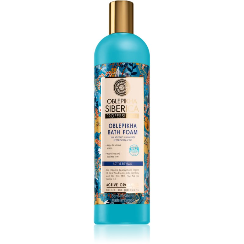 Natura Siberica Oblepikha Active Revival Bath Foam pianka do kąpieli 550ml