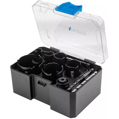 Zestaw otwornic GRAPHITE 57H923 (10 elementów)
