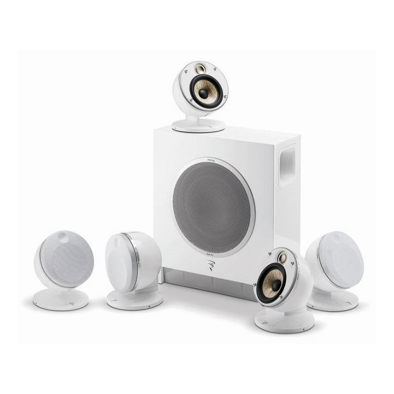 Focal Dome Flax 5.1 Air zestaw kolumn głośnikowych 5.1 (komplet/biały)