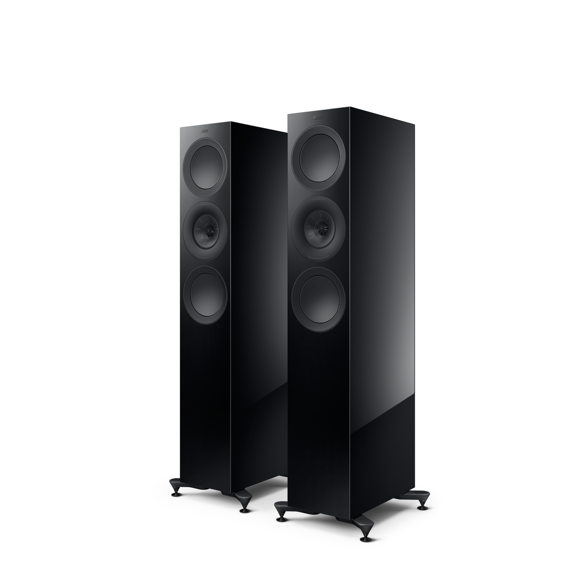 KEF R7 Meta kolumna podłogowa (sztuka) Black Gloss