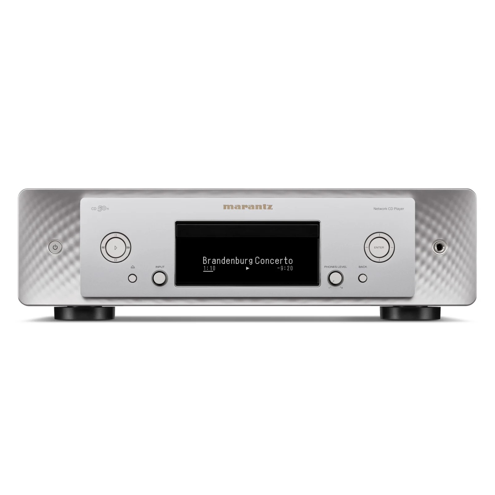 Marantz CD 50n odtwarzacz sieciowy z CD (srebrno-złoty)