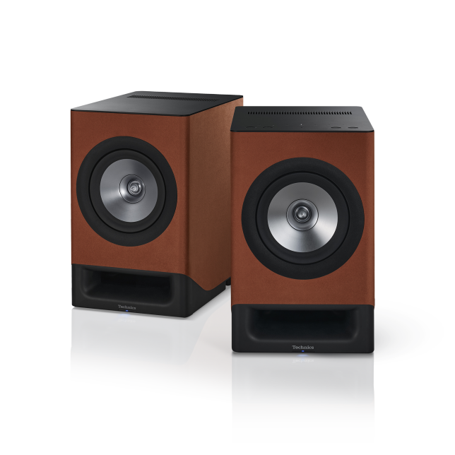 Technics SC-CX700 bezprzewodowy system głośników HiFi (para/terracotta brown/brązowy)