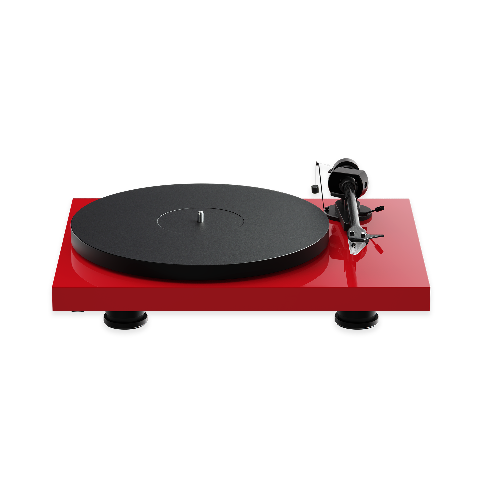 Pro-Ject DEBUT EVO 2 gramofon z wkładką (czerwony połysk)