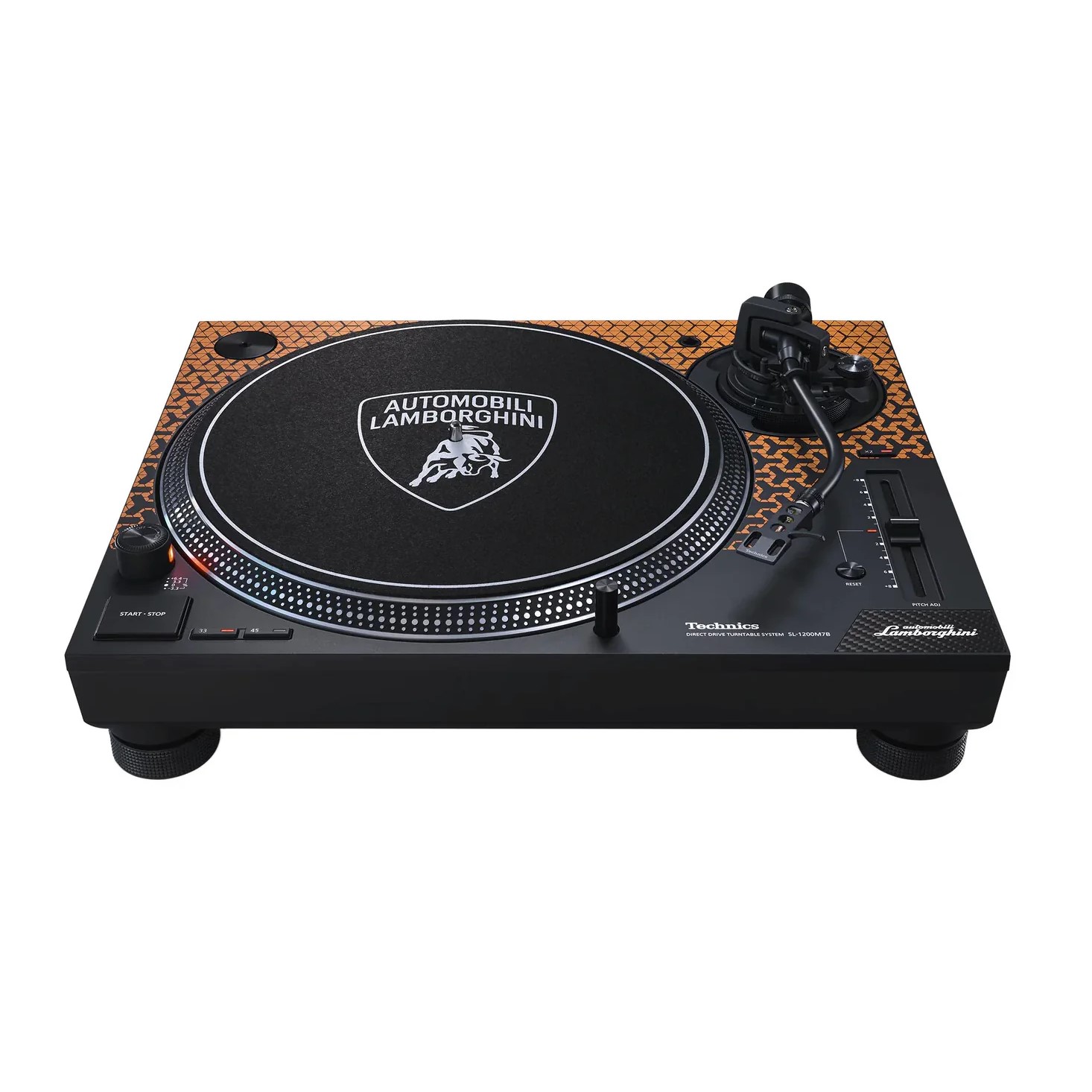 Technics SL-1200M7PED gramofon serii Automobili Lamborghini (Orange) PayPo