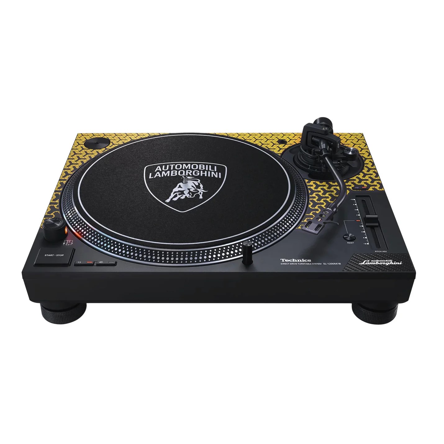 Technics SL-1200M7PEY gramofon serii Automobili Lamborghini (Yellow) PayPo