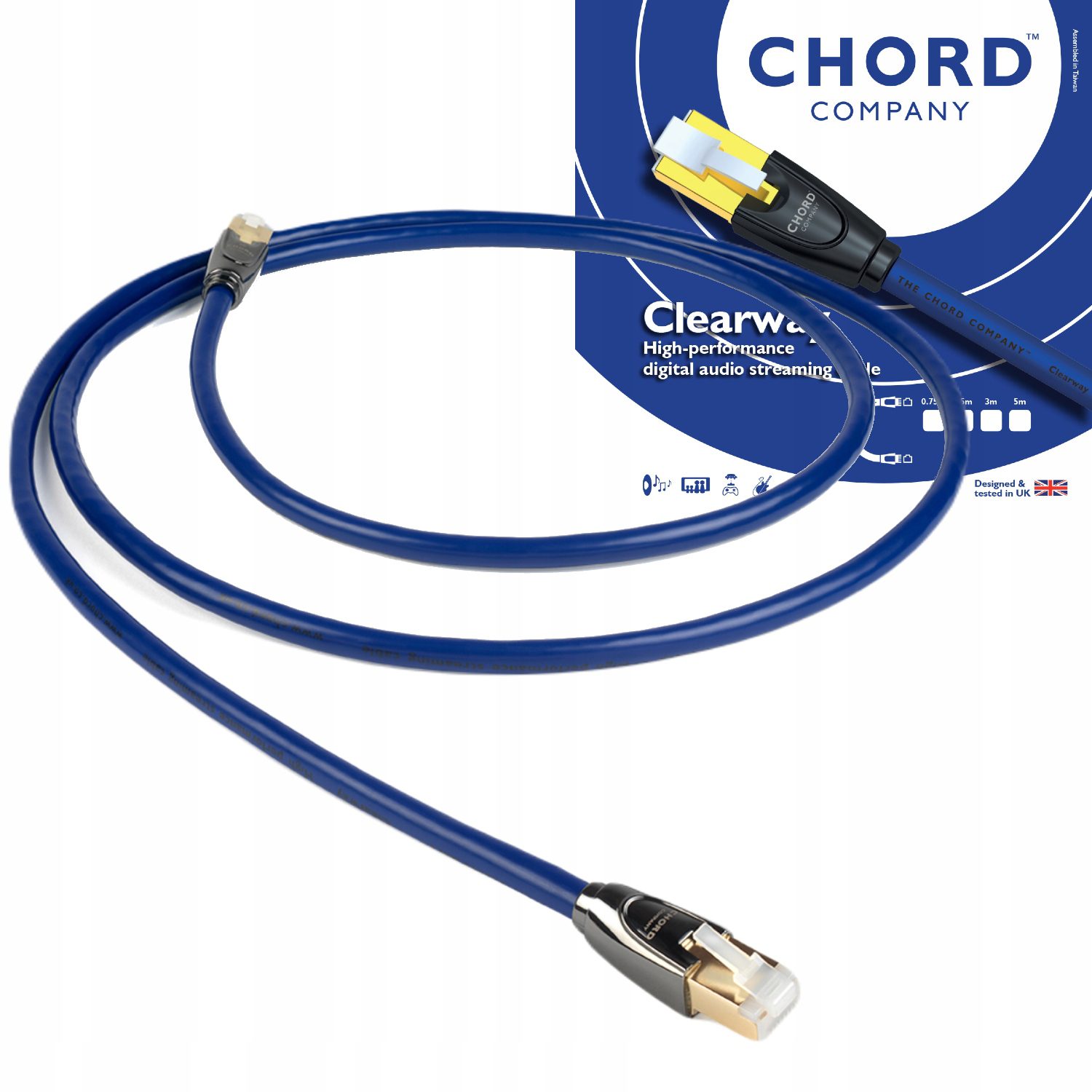 Chord Company Clearway Stream kabel ethernet (3 m)