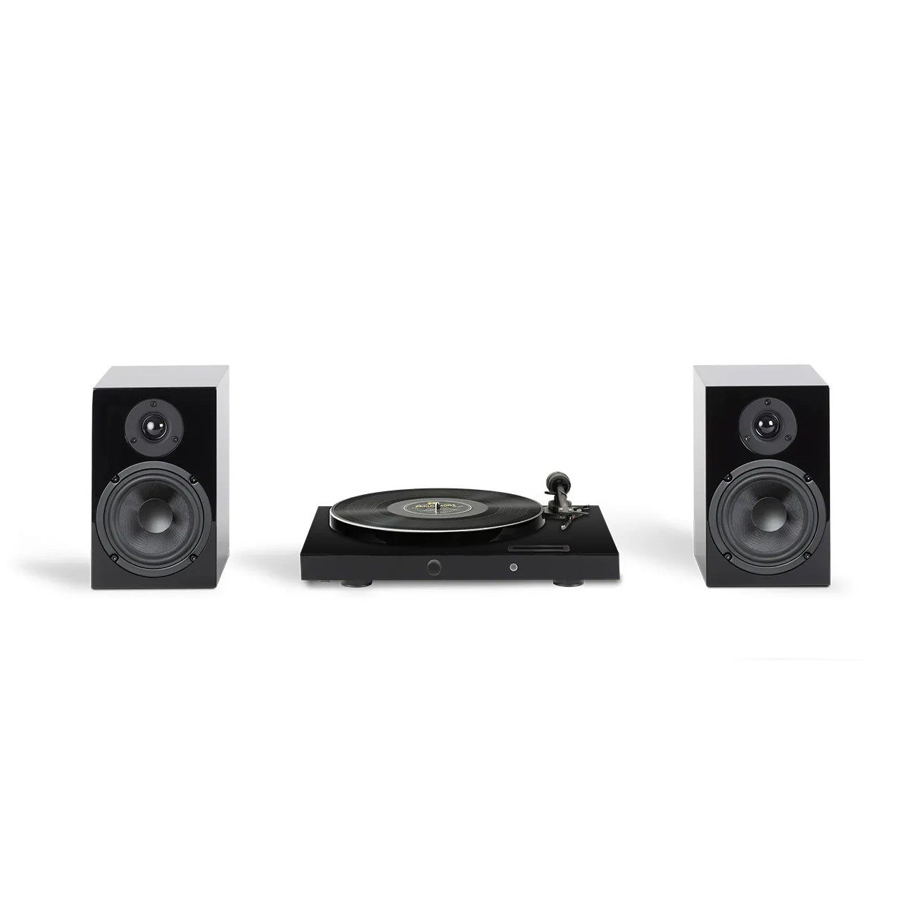 Pro-Ject Juke Box E1 Hi-Fi Set zestaw stereo (czarny)