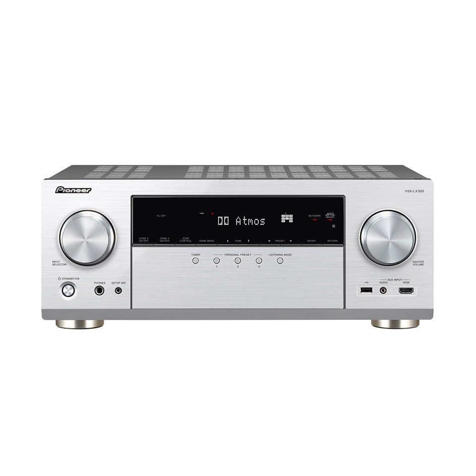 Pioneer VSX-LX305 amplituner kina domowego 9.2 (srebrny)