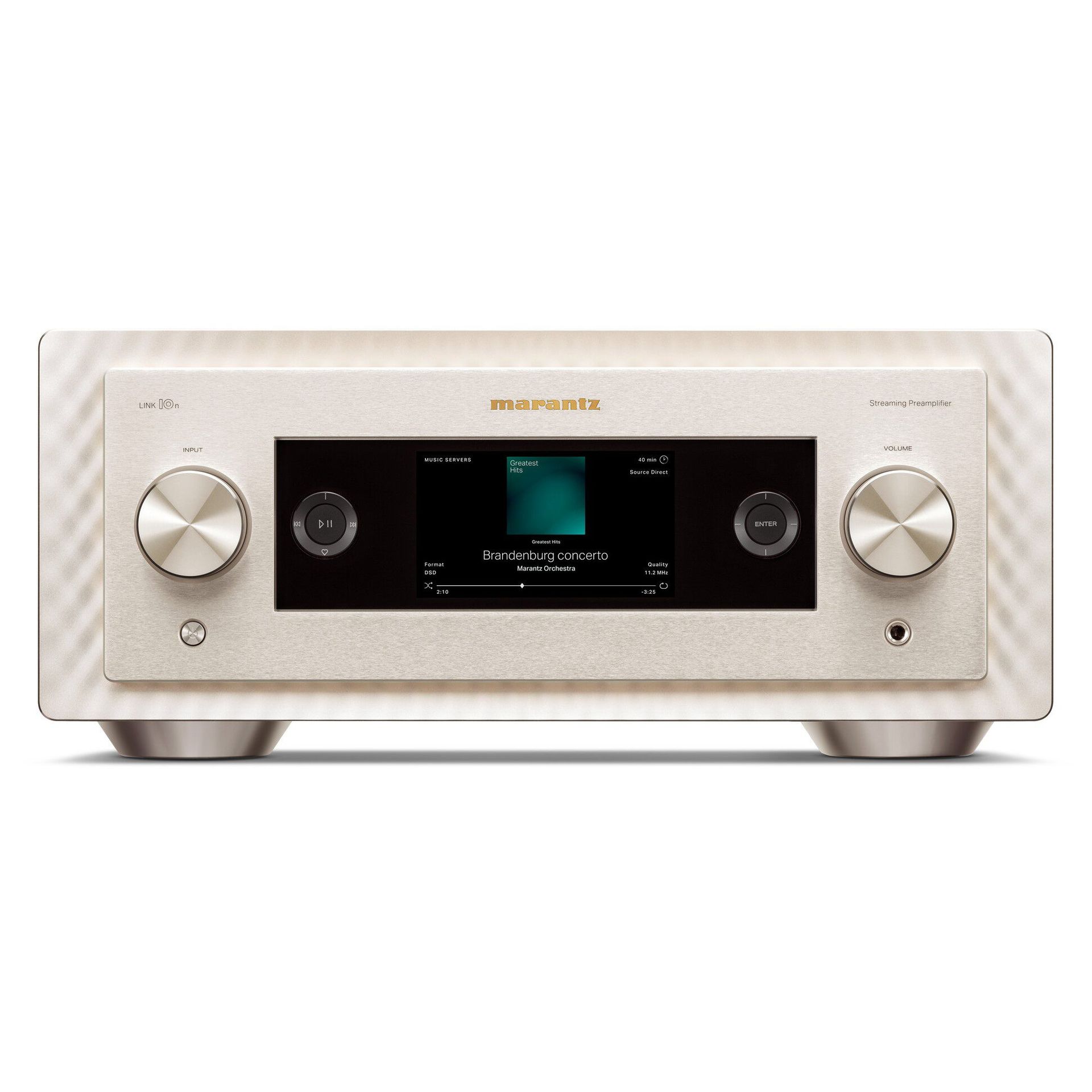 Marantz LINK 10n referencyjny streamer / przedwzmacniacz (szampan)