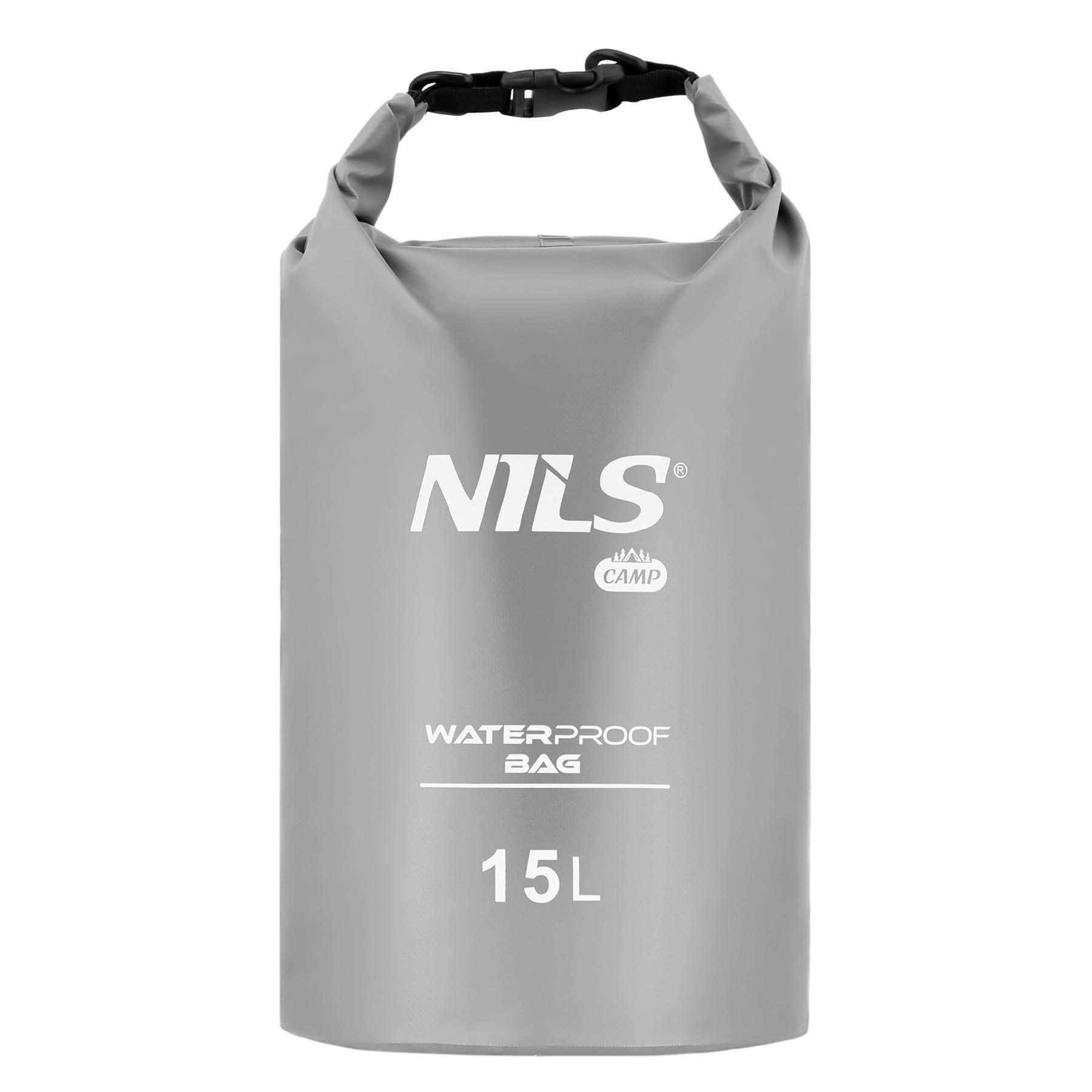Worek wodoszczelny NILS CAMP NC1703 (15 L) Szary