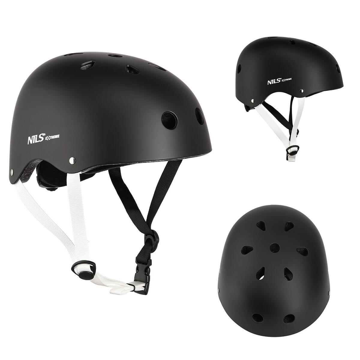 Mtw001 Czarny Rozm. M(55-58Cm) Kask Nils Extreme