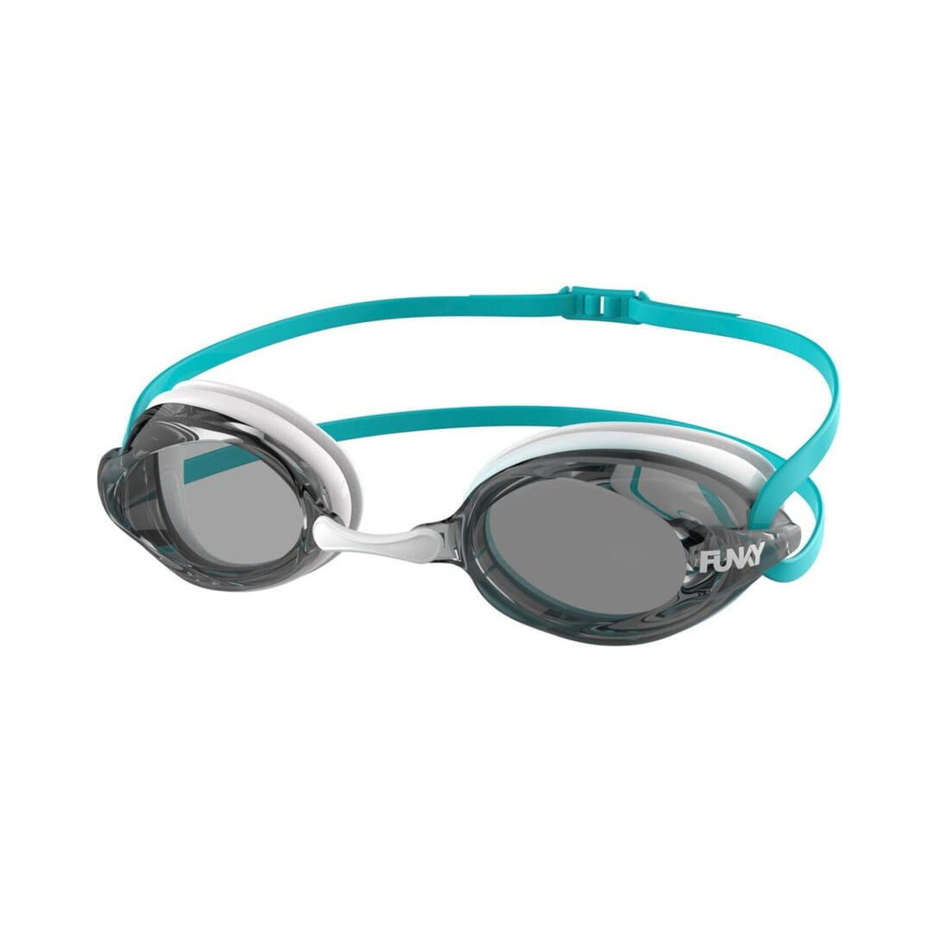 Funky Funky white wash mirrored training machine goggle niebieski/srebrny