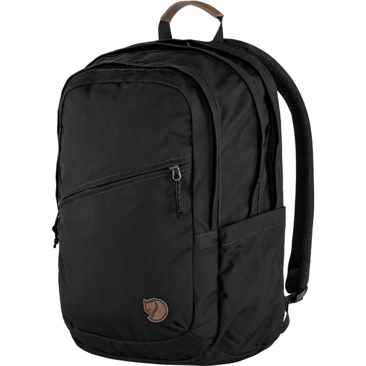 Fjällräven 23345 Räven 28 plecak sportowy, uniseks, dla dorosłych, czarny, Taglia unica, sportowy, czarny, Einheitsgröße, Sportowy
