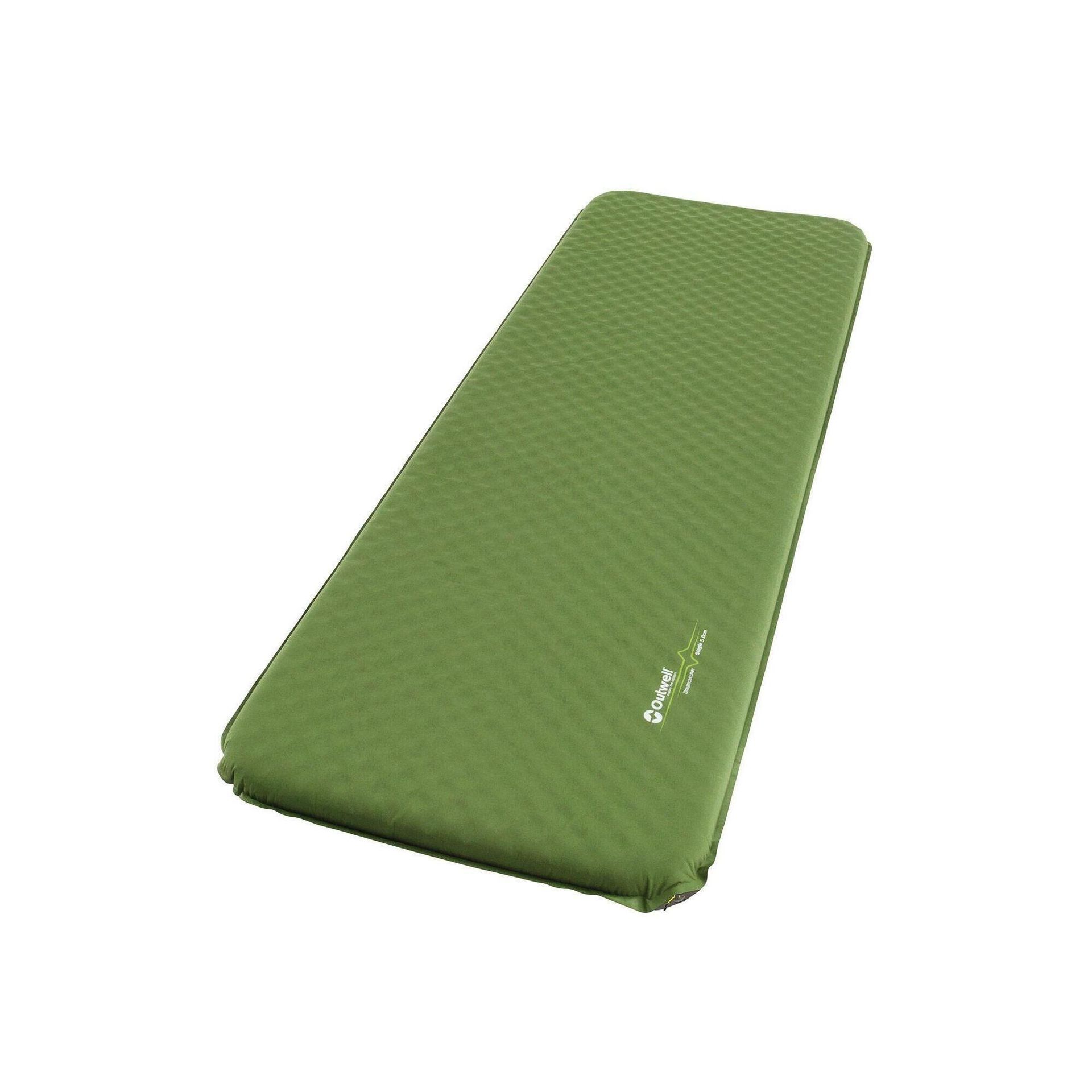 Outwell Dreamcatcher Single Sleeping Mat 5cm, zielony 2022 Maty termoizolacyjne 400019