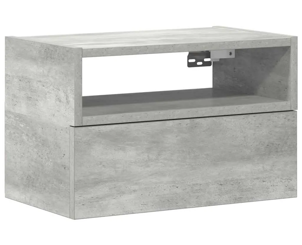 Szafka nocna minimalistyczna szary beton G0-Z30