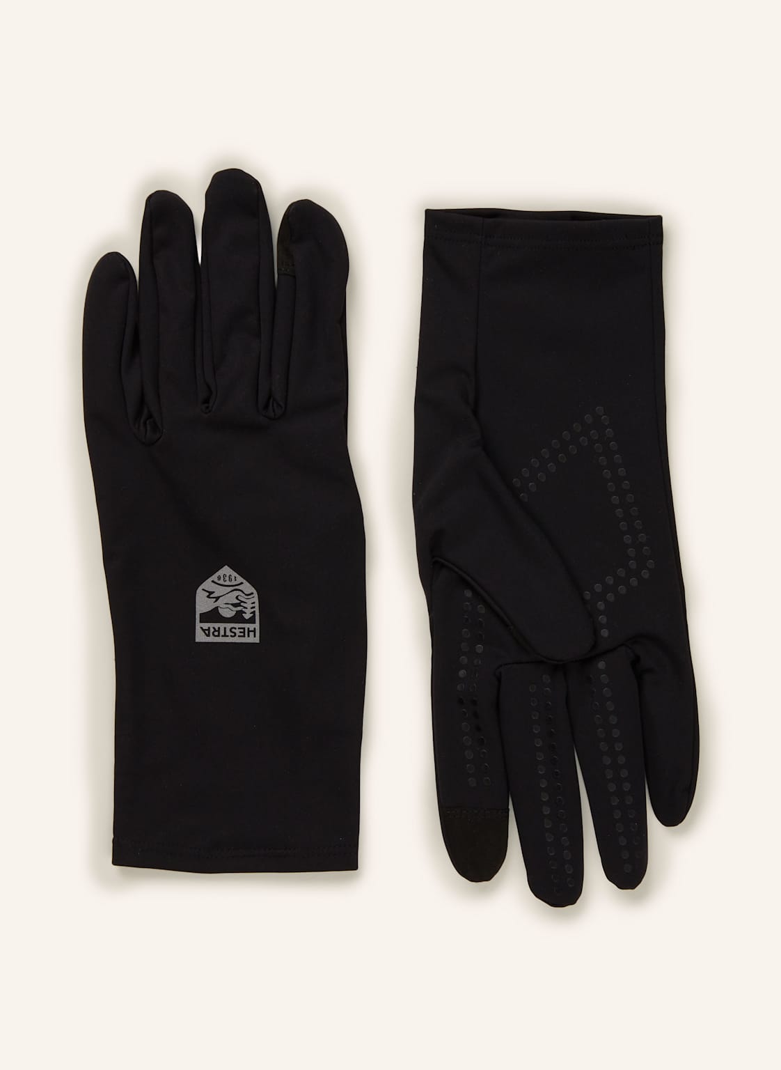 Hestra Uniwersalne Rękawiczki Sportowe Windbreaker Liner Light Z Funkcją Obsługi Ekranów Dotykowych schwarz