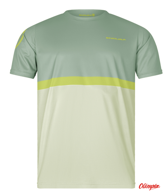 Koszulka Endura SingleTrack Core Tee II GRN/GRN