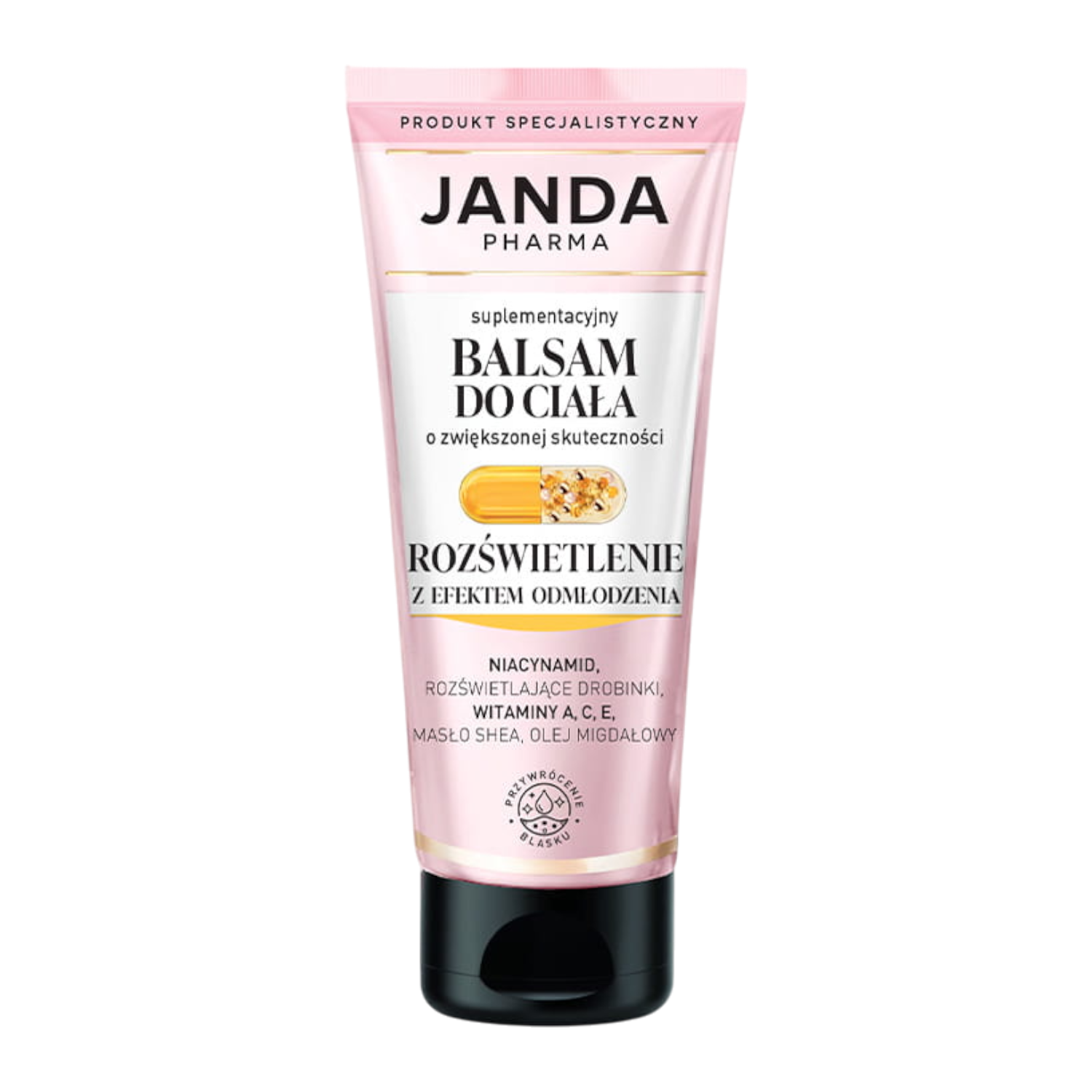 Janda Pharma Suplementacyjny balsam do ciała Rozświetlenie z efektem odmłodzenia