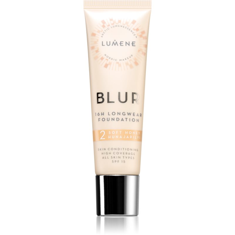 Lumene Blur Foundation podkład wygładzający 2 Soft Honey 30ml