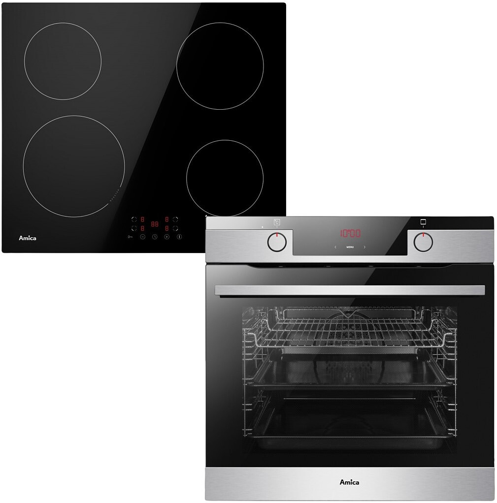 Zestaw AGD do zabudowy Amica Piekarnik ED37219X X-TYPE + Płyta indukcyjna PI6501