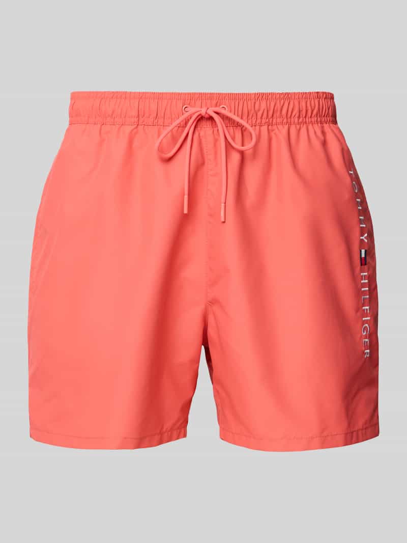 Spodenki kąpielowe o kroju regular fit z tunelem