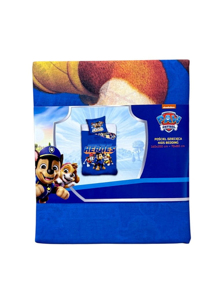 CARBOTEX Pościel Psi Patrol Niebieska 160x200 cm