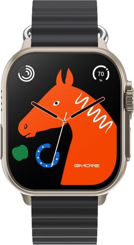 SMARTWATCH UNISEX Rubicon RNCF17 - BLUETOOTH CALL, ŁADOWANIE BEZPRZEWODOWE (sr059a)