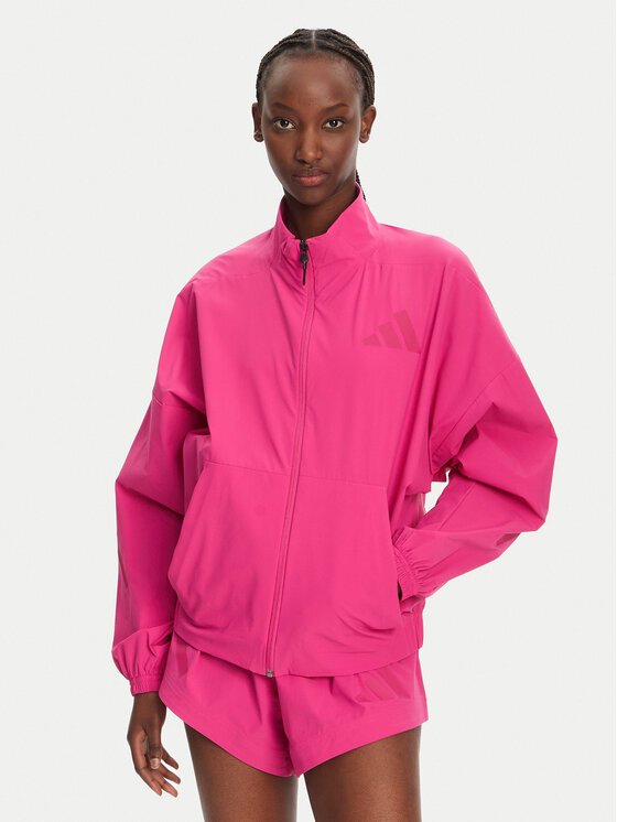 adidas Kurtka przejściowa Z.N.E. Woven JP4191 Różowy Loose Fit