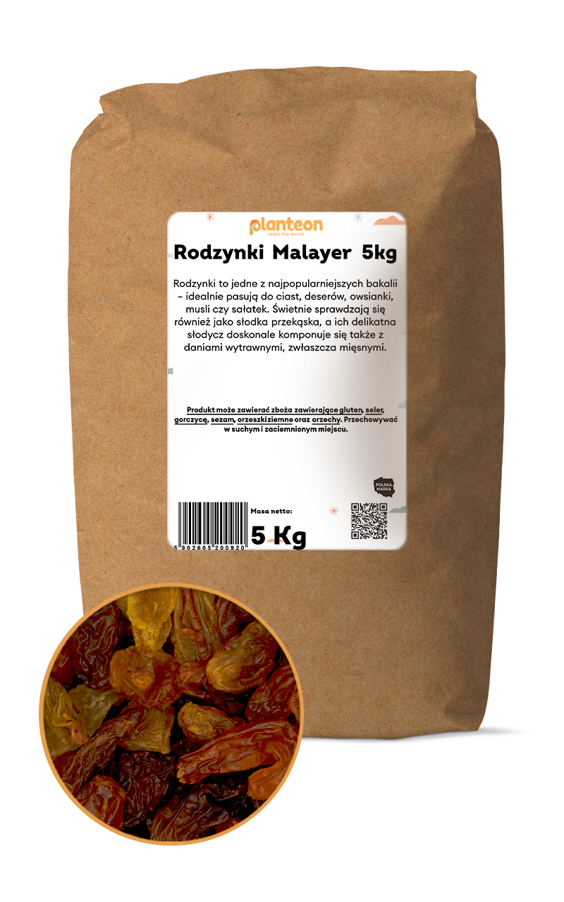 Rodzynki Malayer 5kg