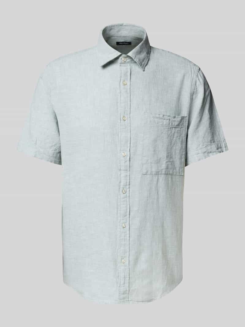 Koszula casualowa z kieszenią na piersi