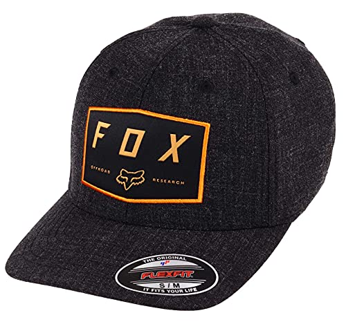 Fox Odznaka czapka Flexfit czarna S/M 28505_001_S/M