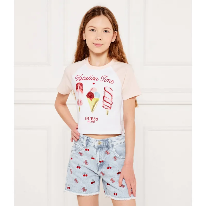 Guess T-shirt Cropped Fit
