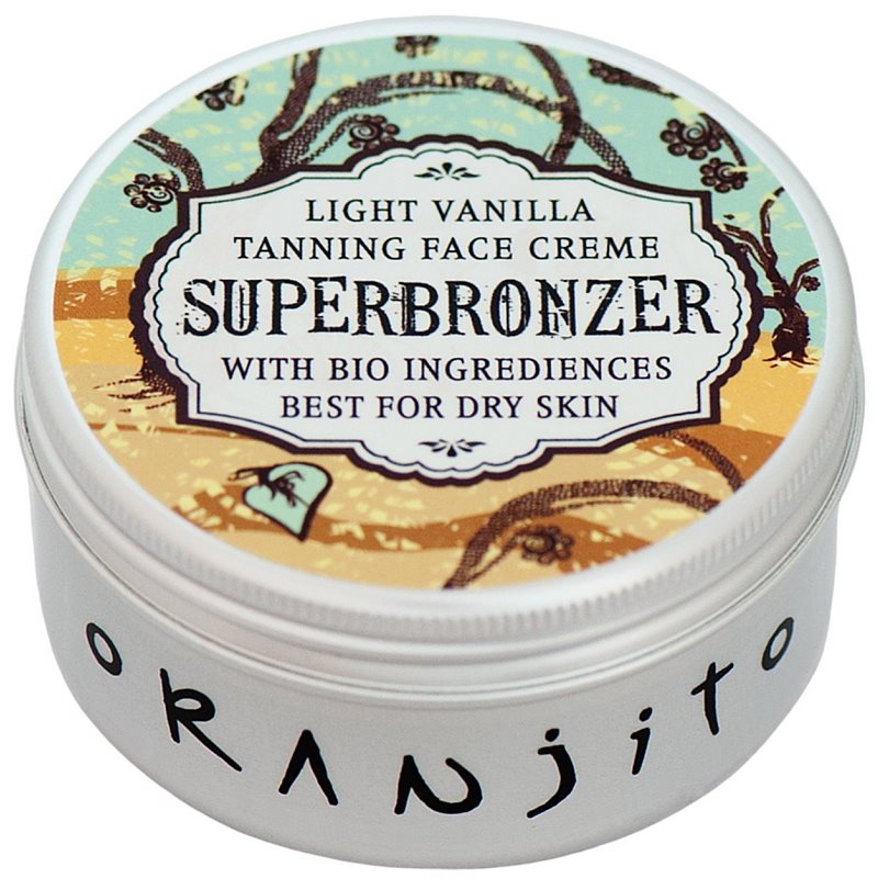 Oranjito Bio Light Vanilla krem do opalania w solarium na twarz i szyję 50 g