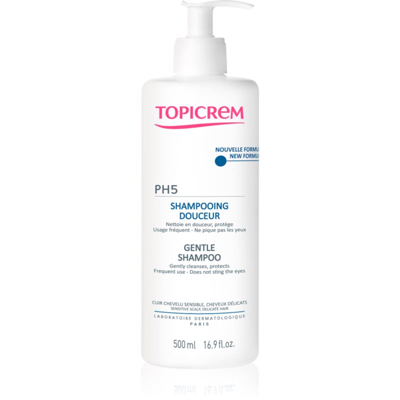 Topicrem Gentle Milk Shampoo) PH5 500 ml