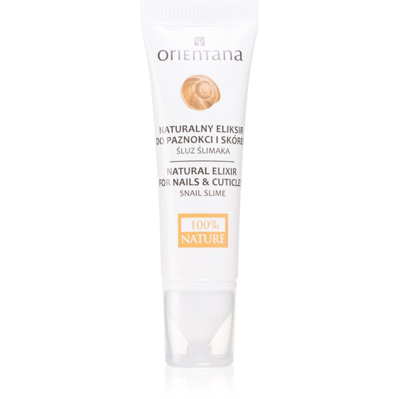 Eliksir ORIENTANA Orientana naturalny do paznokci i skórek ze śluzem ślimaka 7,5 ml