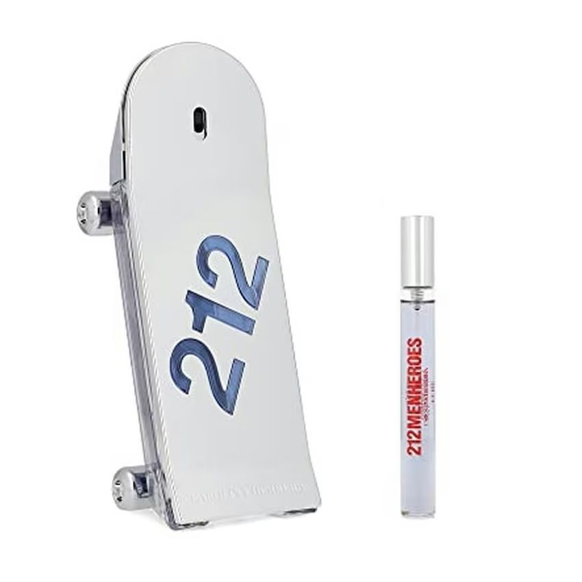 SET CAROLINA HERRERA 212 Men Heroes EDT spray 90ml + EDT spray 10ml