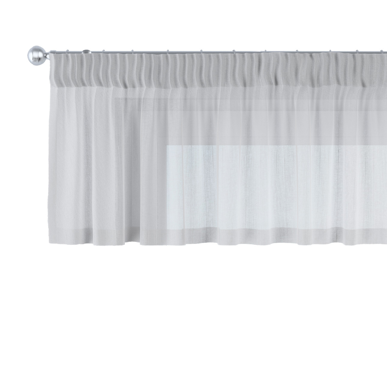 Lambrekin na taśmie marszczącej