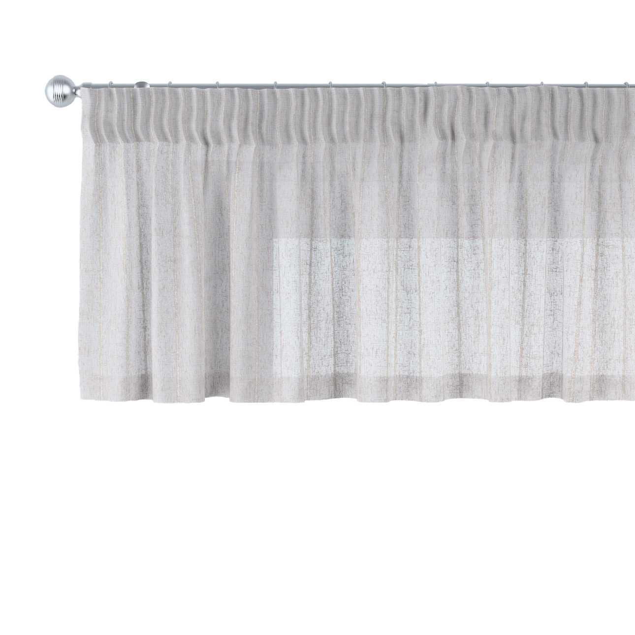 Lambrekin na taśmie marszczącej