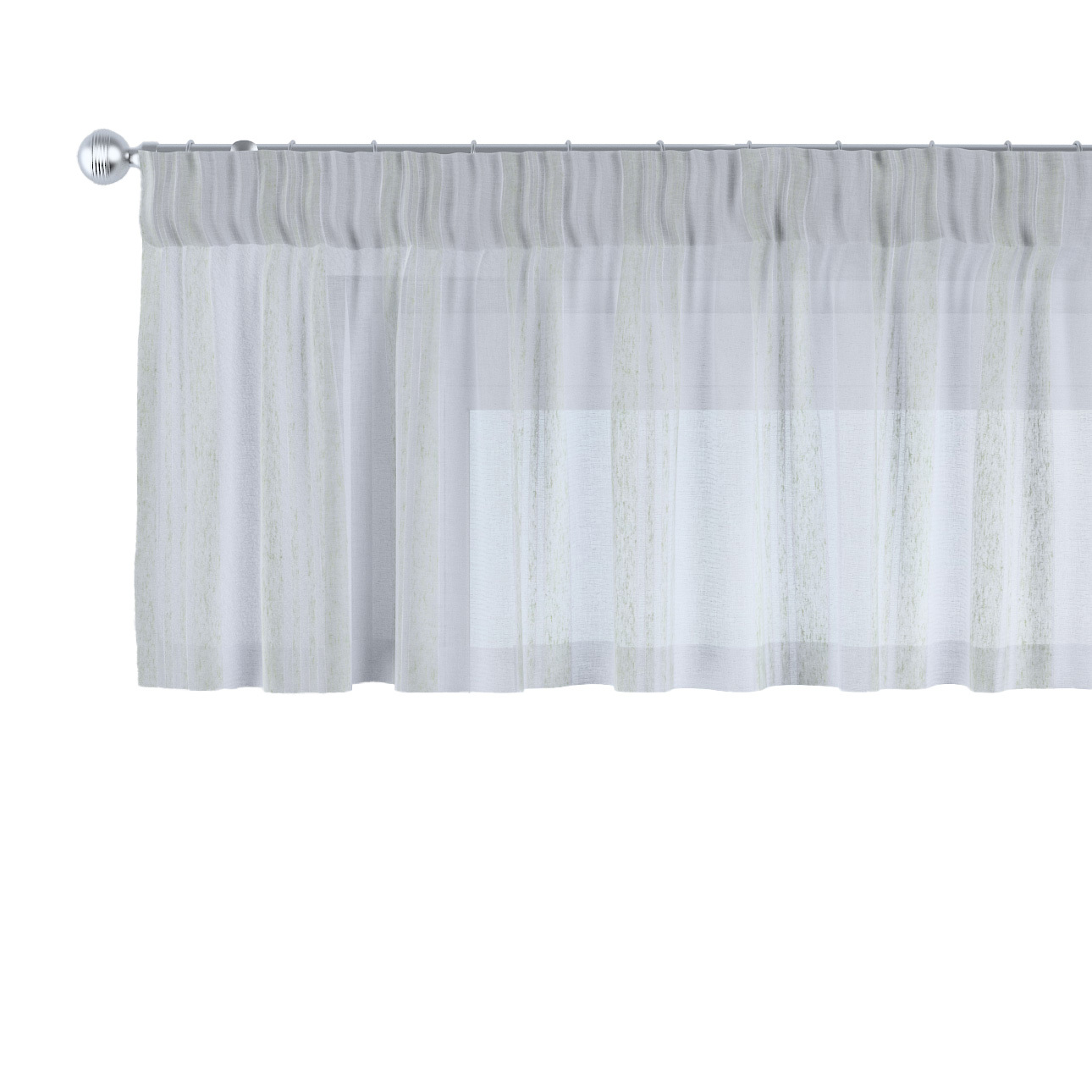 Lambrekin na taśmie marszczącej