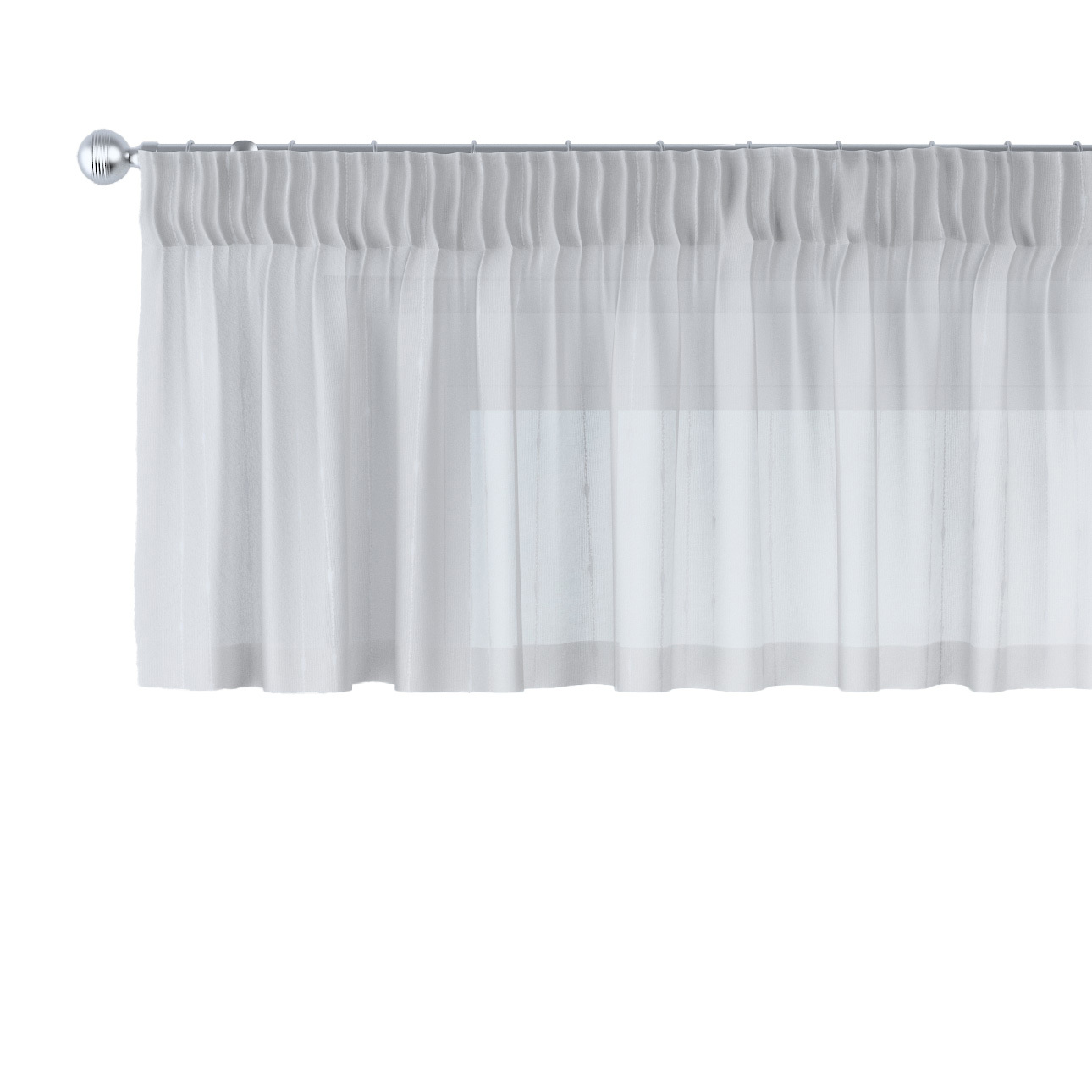 Lambrekin na taśmie marszczącej