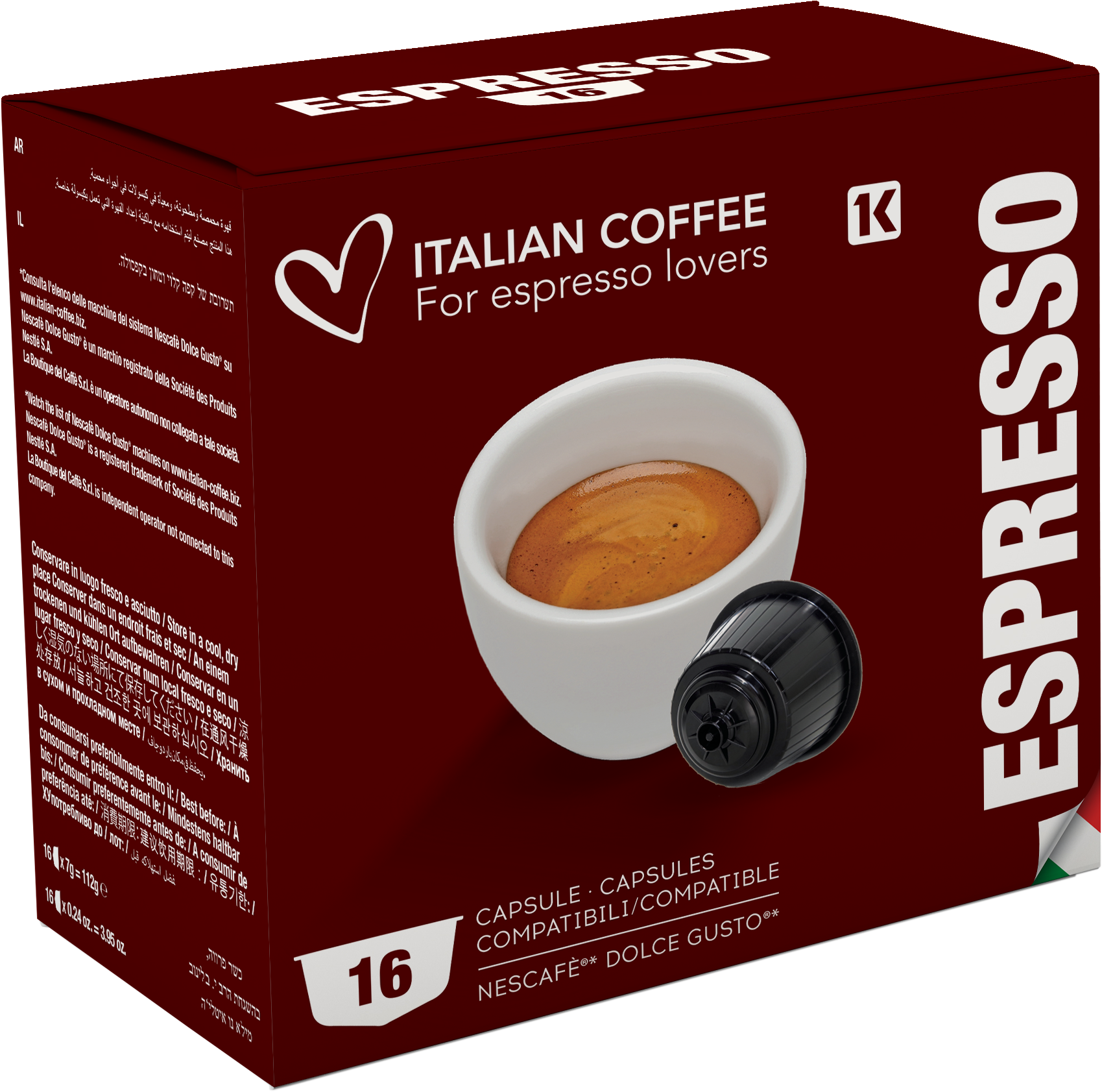Espresso 16 kapsułek do Dolce Gusto